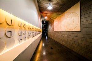 Vue de l'intérieur du Silo, réalisation de E. Souto de Moura