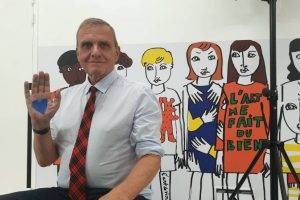 J.C. de Castelbajac / Photo O. Perrot- 7 Jours à Clermont