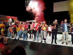 Les comédiens et le public de La Comédie de Clermont / Photo Manu Bigeard