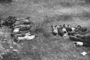 Fusillés d'Orcines / Photo Archives départementales 63