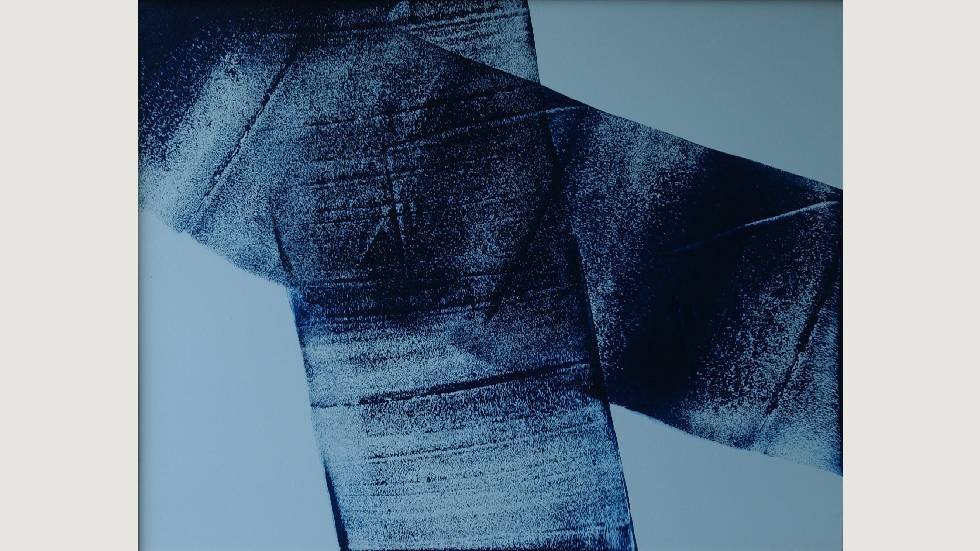 Hans Hartung T1975-E19, 1975, Acrylique sur toile, 114 X 146 cm