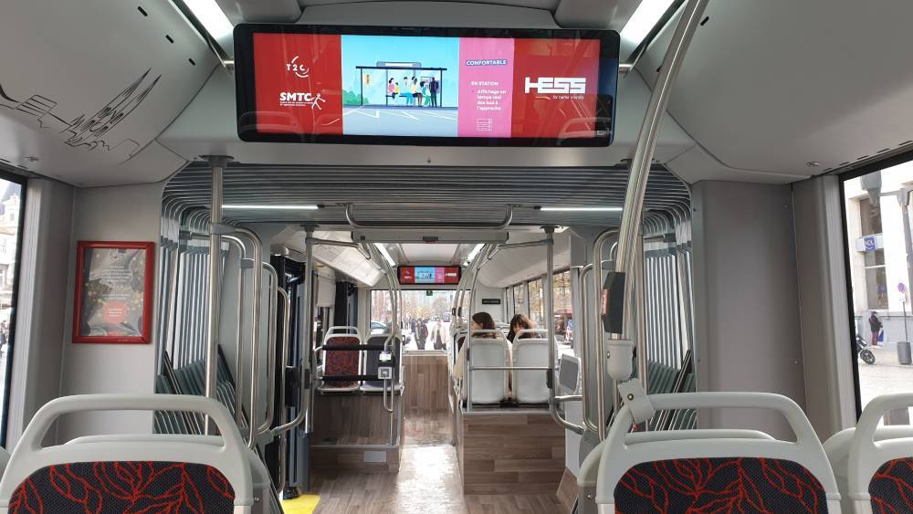 Intérieur Tram-Bus Hess / Photo 7 Jours à Clermont