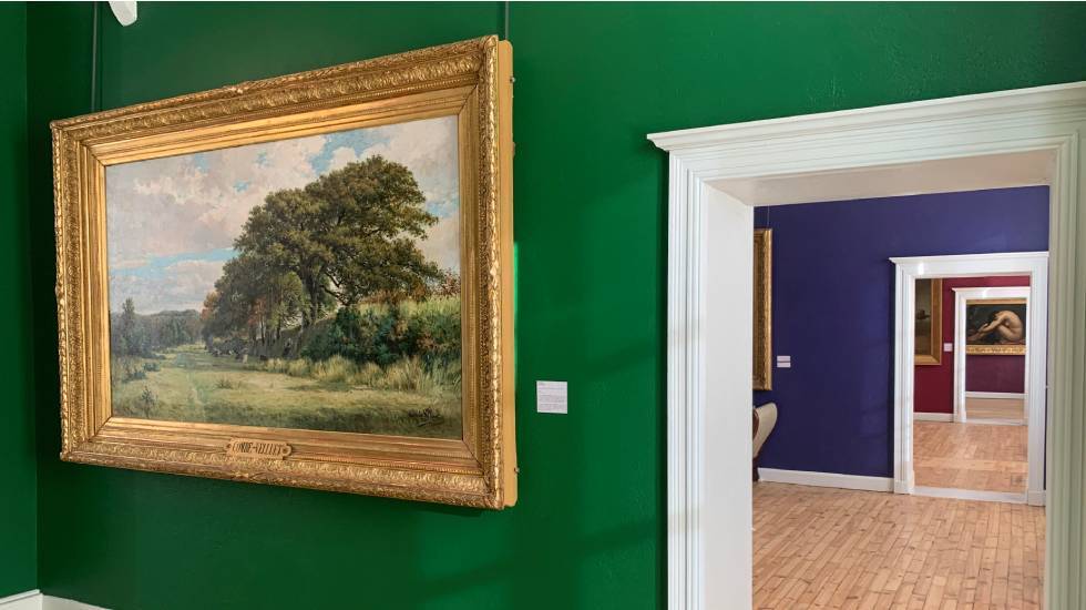 Nouvel accrochage XIXe Musée Mandet / Photo Pascale Balaÿ - Musées de Riom Limagne et Volcans