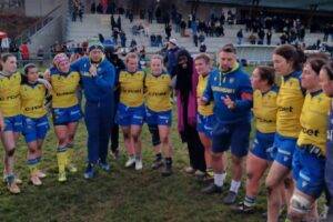 Vincent Fargeas et l'équipe / ASM Romagnat Photo P. Thivat