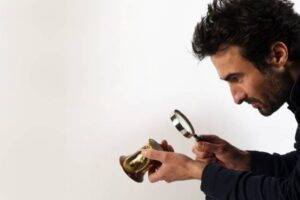 Alain Courtadon, commissaire priseur présent pour les Journées d'expertises / Photo Ivoire Clermont