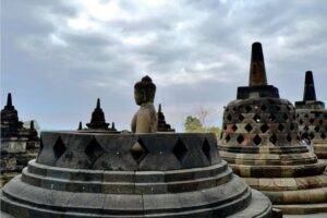 Temple de Borobudur, Java, Indonésie / Photo Eric Gauthey