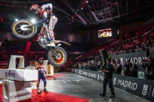 Toni Bou, actuel leader du championnat du monde 2025 de trial Indoor / Photo Repsol Honda HRC