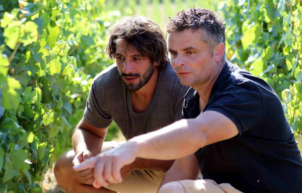 Avec Benoît Montel / Photo photo Vincent Roche