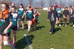 Équipe Fusionn'elles, rugby à X / Philippe Thivat