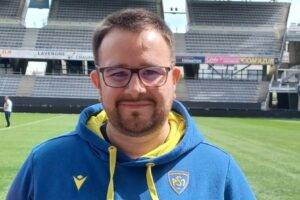 Cédric supporter de l'ASM / Photo Philippe Thivat