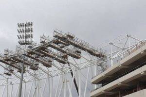 Nouvelle charpente du stade Montpied Photo 7 Jours à Clermont