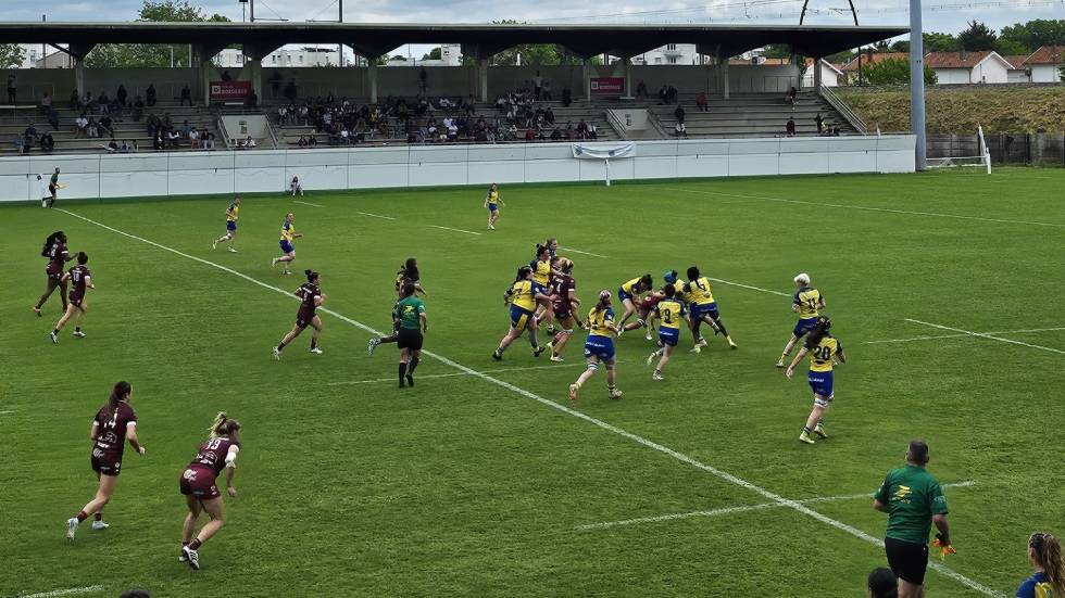 Bordeaux vs ASM Rugby féminin / Photo Philippe Thivat