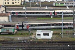 Intercités en gare de triage / Photo7 Jours à Clermont