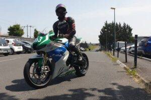 Gédéon, pilote de la LMT01 pour une démonstration sur le Campus des Cézeaux / Photo 7 Jours à Clermont