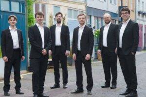 Ouverture de Voix & patrimoines 2025, Gesualdo Six / Photo Ash Mills