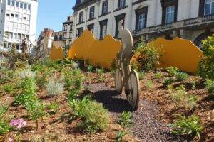Jardin éphémère place de Jaude 2025 / Photo 7 Jours à Clermont