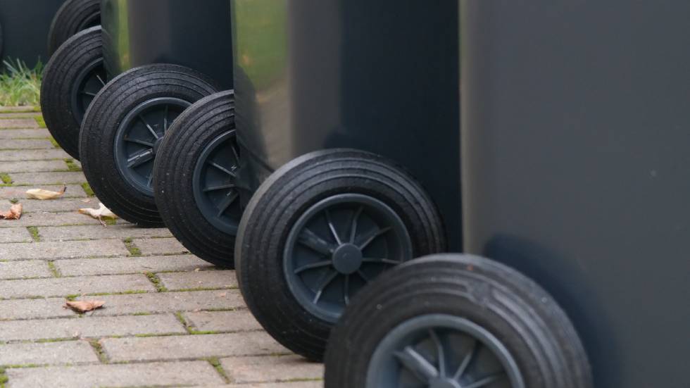 Roues de bacs à ordures / Photo PxHere