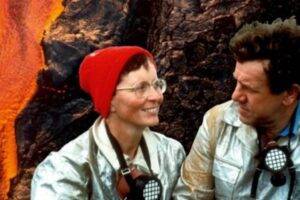 Katia et Maurice Krafft Photo DR