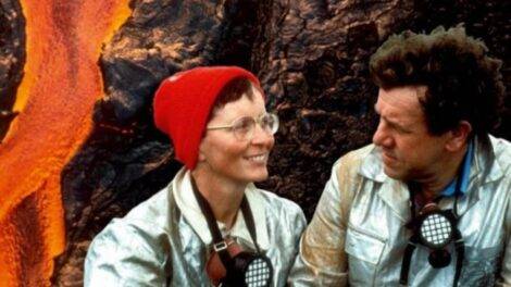 Katia et Maurice Krafft Photo DR