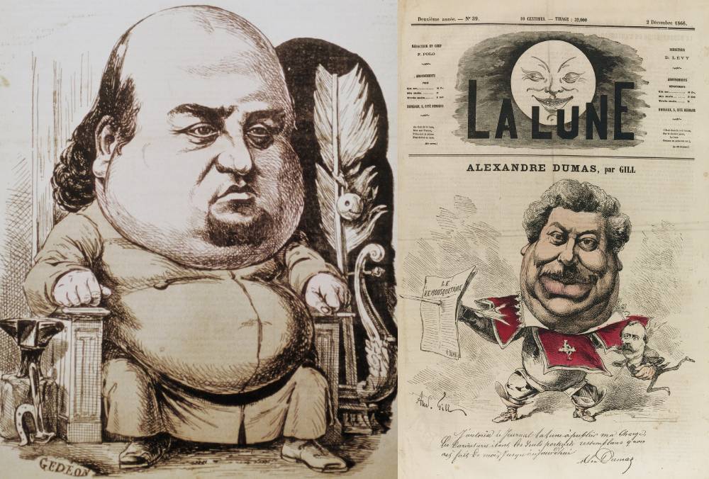 Francisque Bathol, maréchal-ferrant clermontois et Auvergnat militant.
L’Auvergnat n° 2 - Coll. A.-S. Simonet - Photo Annette Jourde (†) - DP / 
L’un des « seuls portraits ressemblant » d’A. Dumas ! La Lune, n° 39, 2 décembre 1866 - © BnF