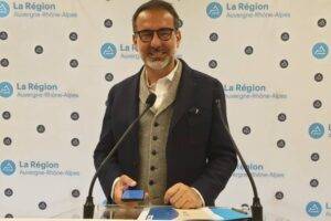 Frédéric Aguilera a présenté le M-Ticket Oùra / Photo 7 Jours à Clermont