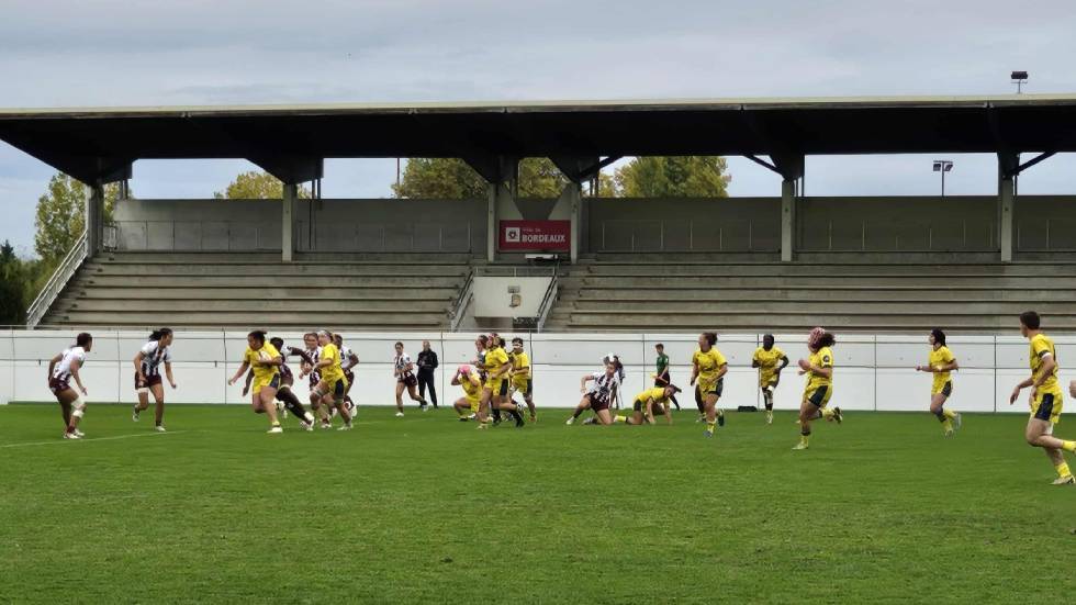 ASM Rugby féminin - Bordeaux 09-25 / Photo Aline Picard