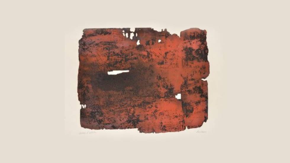 Eau-forte XVII, Pierre Soulages - 1961 Donation de P et C Soulages © musée Soulages - Thierry Estadieu © Adagp, Paris, 2025