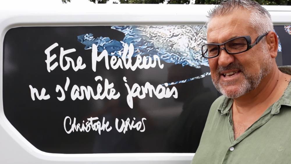 La devise / Photo Yves Meunier