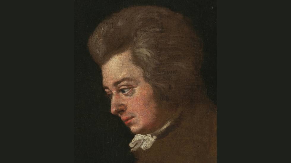 Portrait de Mozart par Joseph Lange 1782