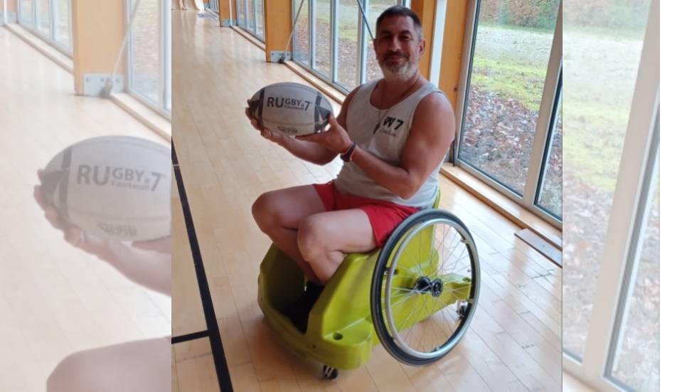 Raphaël Greliche, président du W7 Randan / Photo Philippe Thivat