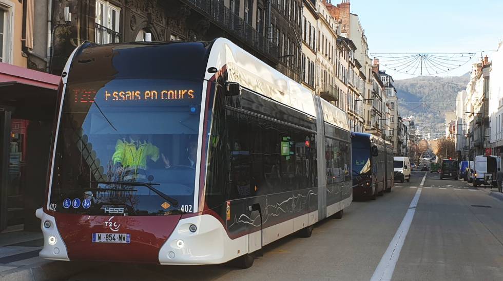 Bus Hess électrique en essais Photo 7 Jours à Clermont