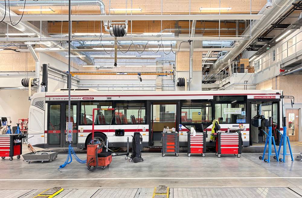 Centre maintenance T2C Photo DR