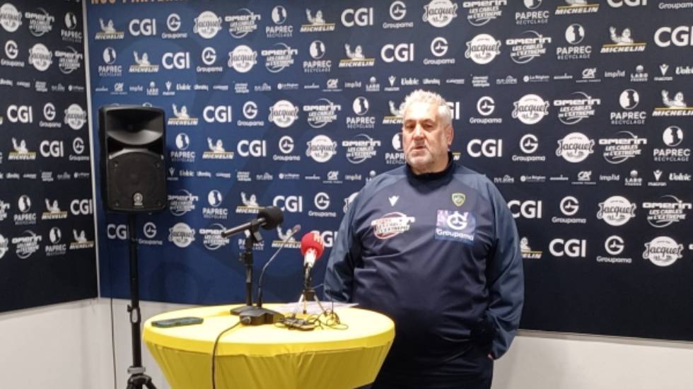 Christophe Urios, entraîneur de l'ASM / Photo P. Thivat