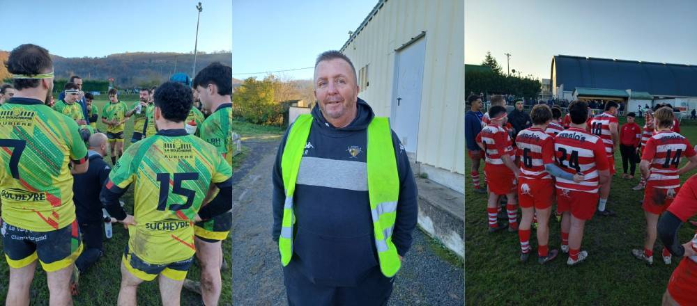 Entente Blanzat Châteaugay, le président Rabette et Chamalières. Photos Philippe Thivat