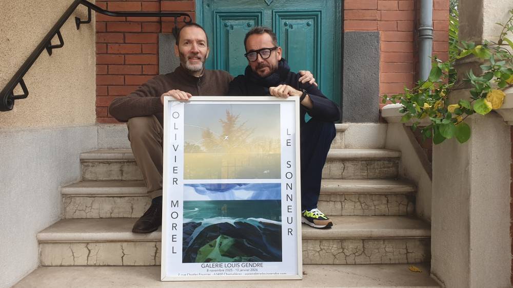 Le Sonneur à droite, Olivier Morel à gauche Photo Olivier Perrot