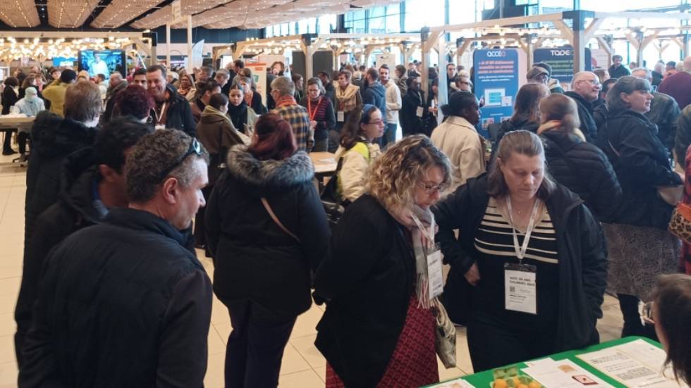 Participants au Village de l'inclusion Photo Philippe Thivat