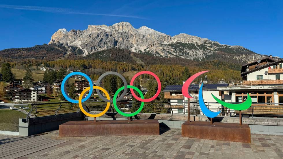 Anneaux Olympiques Cortina d'Ampezzo Photo David Dibert Pexels